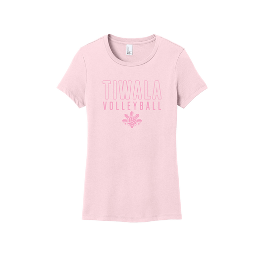 TIWALA VOLLEYBALL WOMENS TSHIRT - LIGHT PINK
