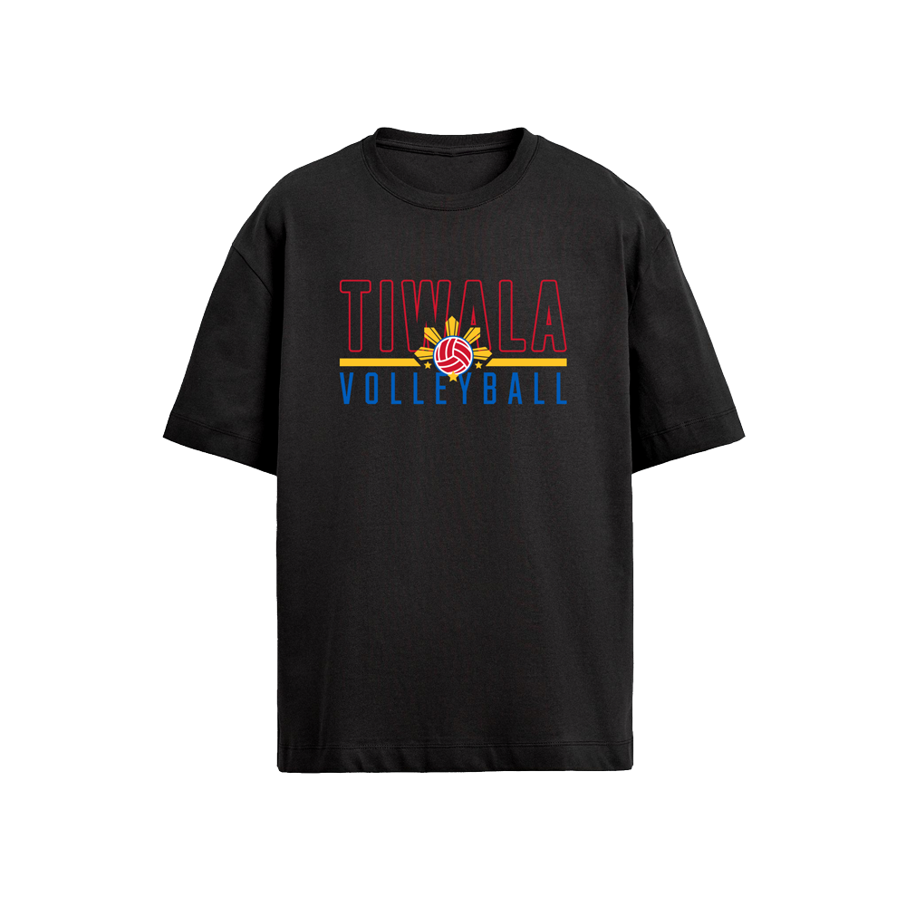 TIWALA VOLLEYBALL TSHIRT - BLACK