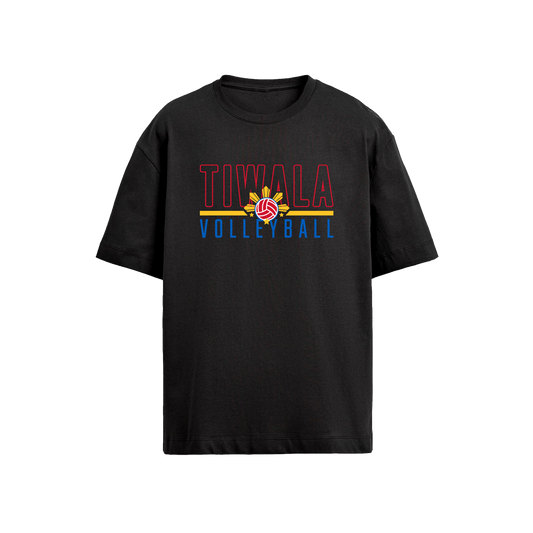 TIWALA VOLLEYBALL TSHIRT - BLACK