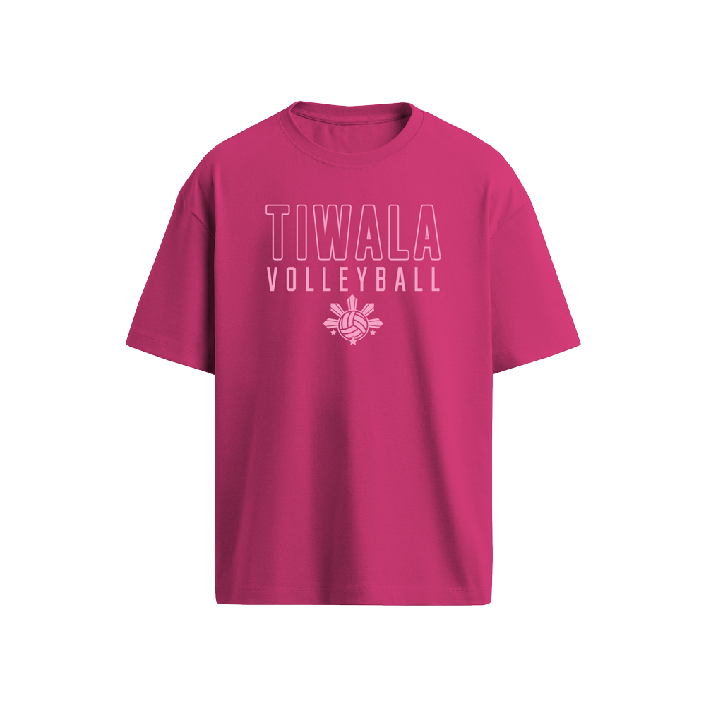TIWALA VOLLEYBALL TSHIRT - HOT PINK