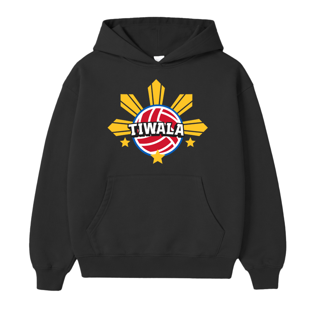 TIWALA VOLLEYBALL HOODIE - BLACK