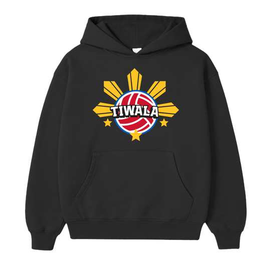 TIWALA VOLLEYBALL HOODIE - BLACK