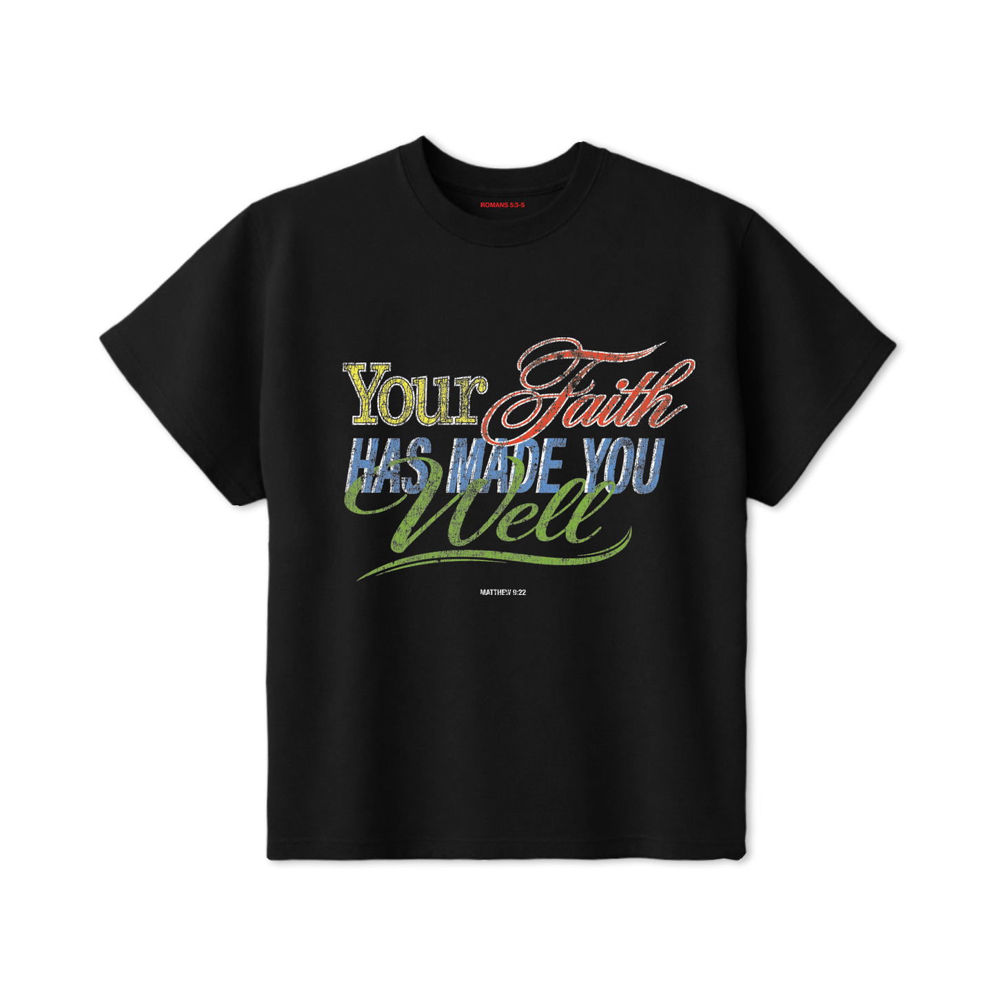 FAITH TEE - BLACK