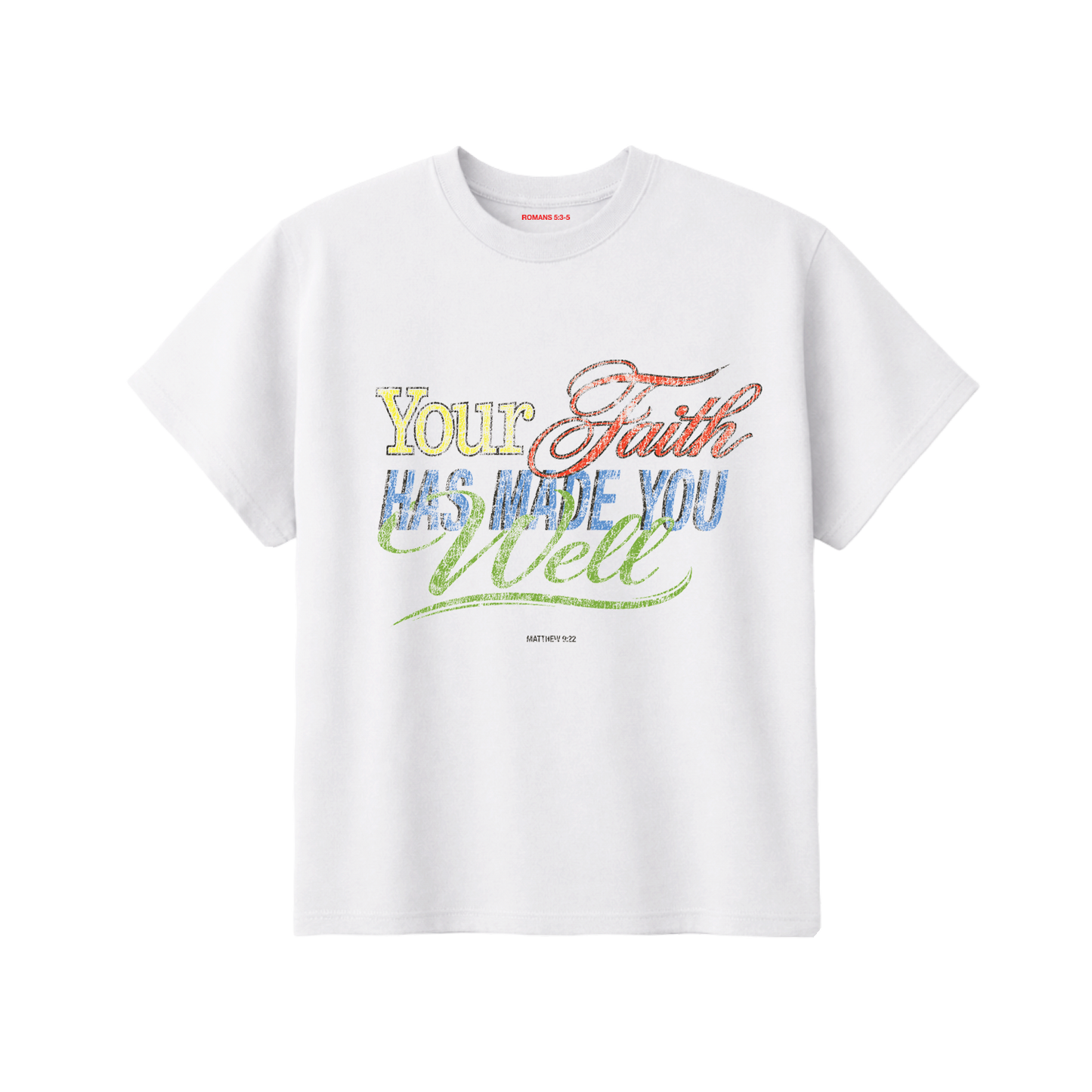 FAITH TEE - WHITE
