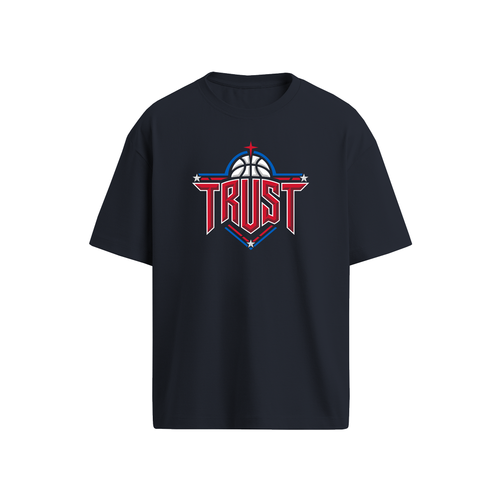 TRUST LOGO TSHIRT - NAVY