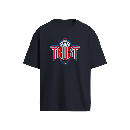 TRUST LOGO TSHIRT - NAVY