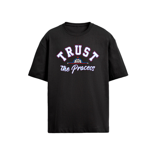 "TRUST THE PROCESS" TSHIRT - BLACK