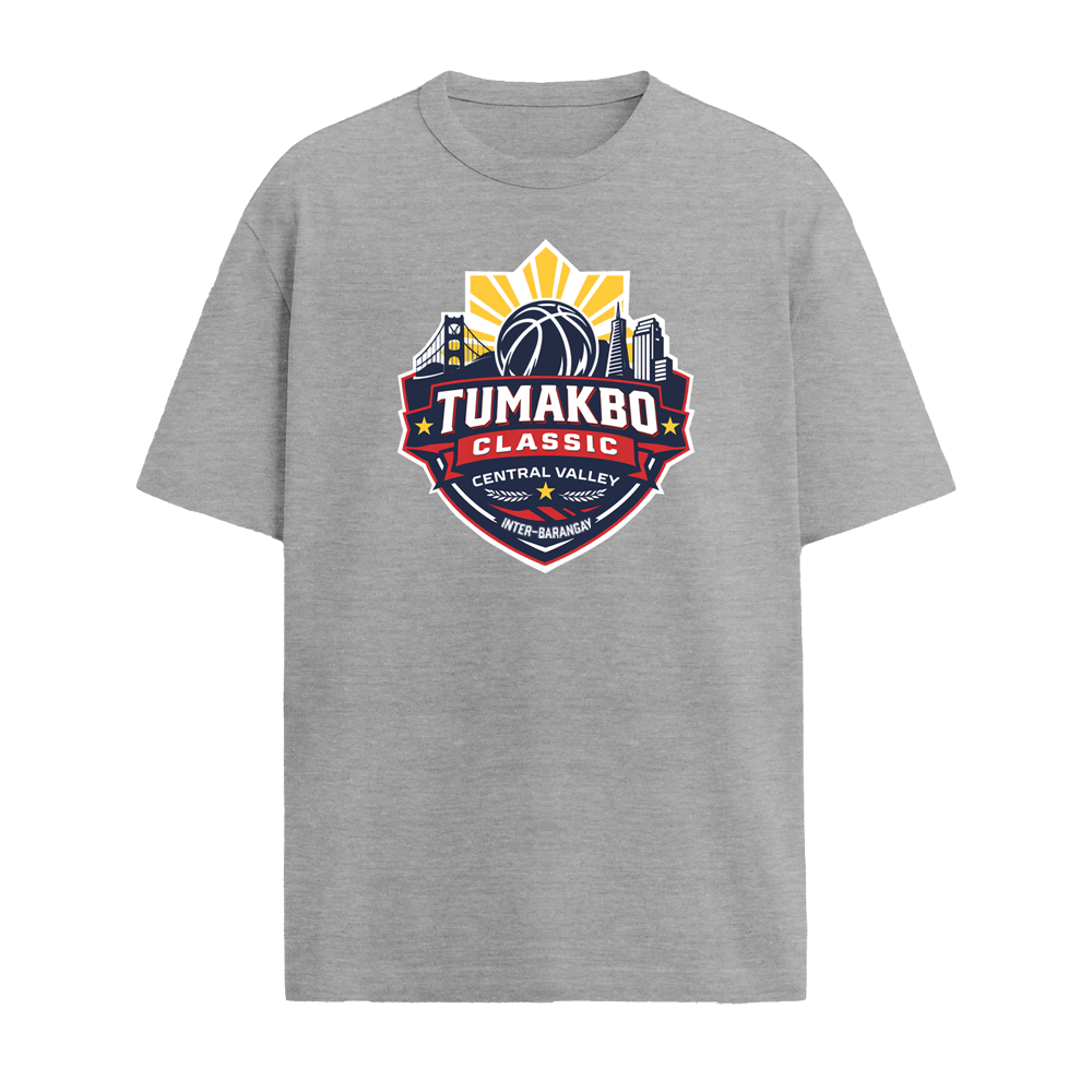 TUMAKBO TSHIRT - HEATHER GREY