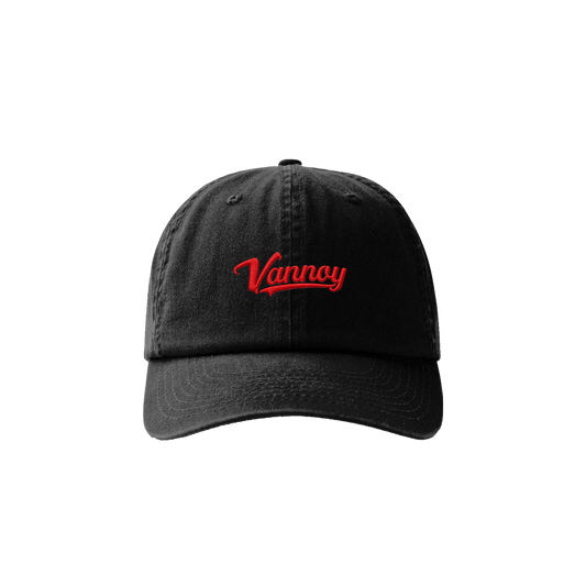 VANNOY DAD CAP - BLACK