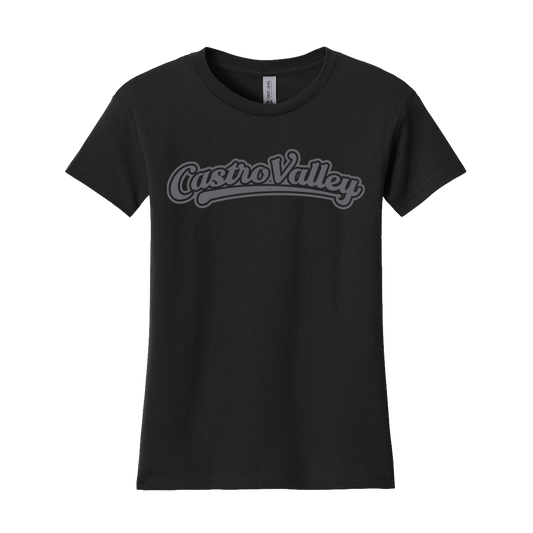 CV SCRIPT WOMEN'S TSHIRT - BLACK