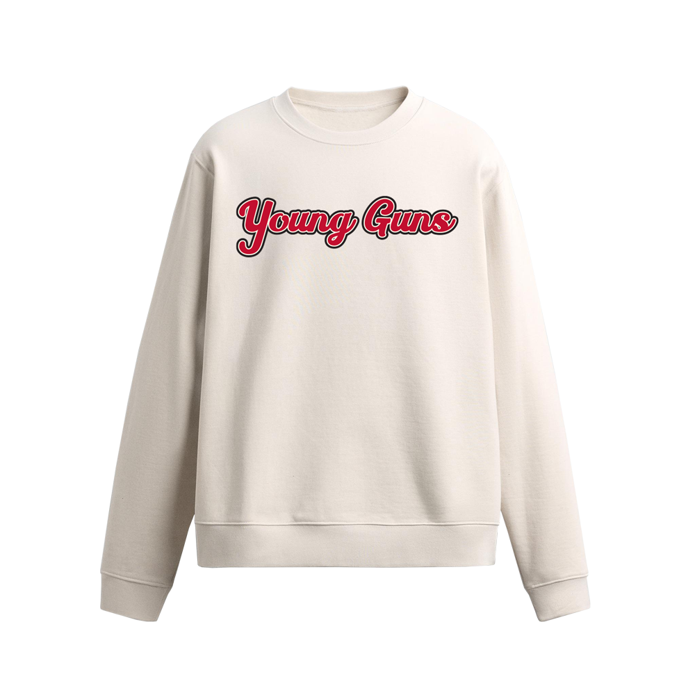 YOUNG GUNS SCRIPT CREWNECK - SAIL