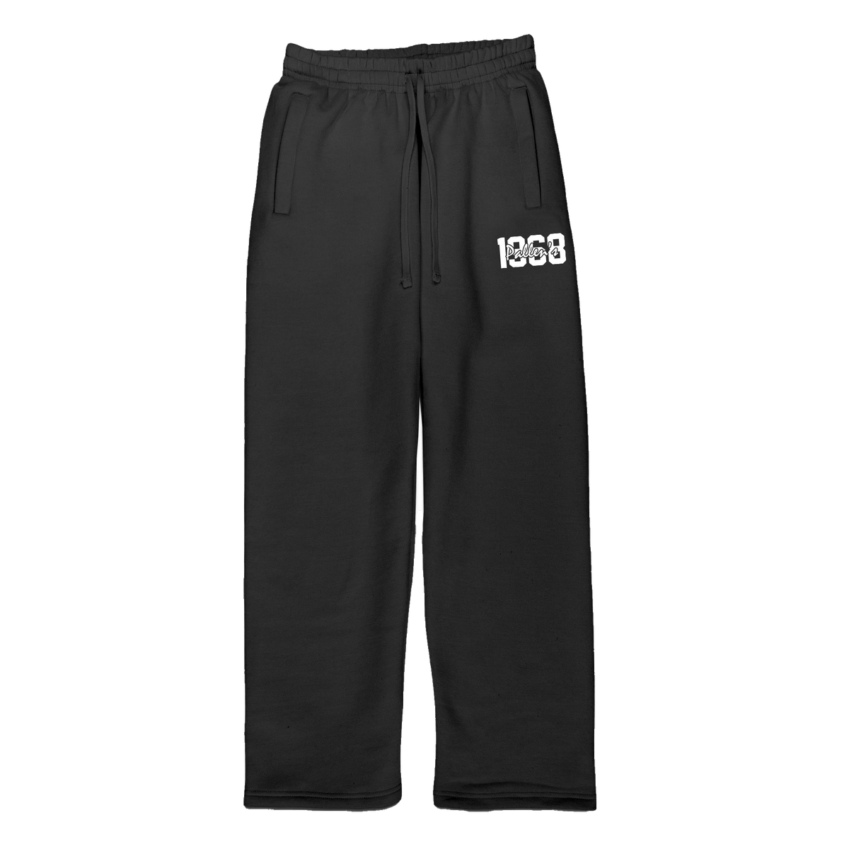 PALLEN's 1968 STRAIGHT LEG SWEATS - BLACK