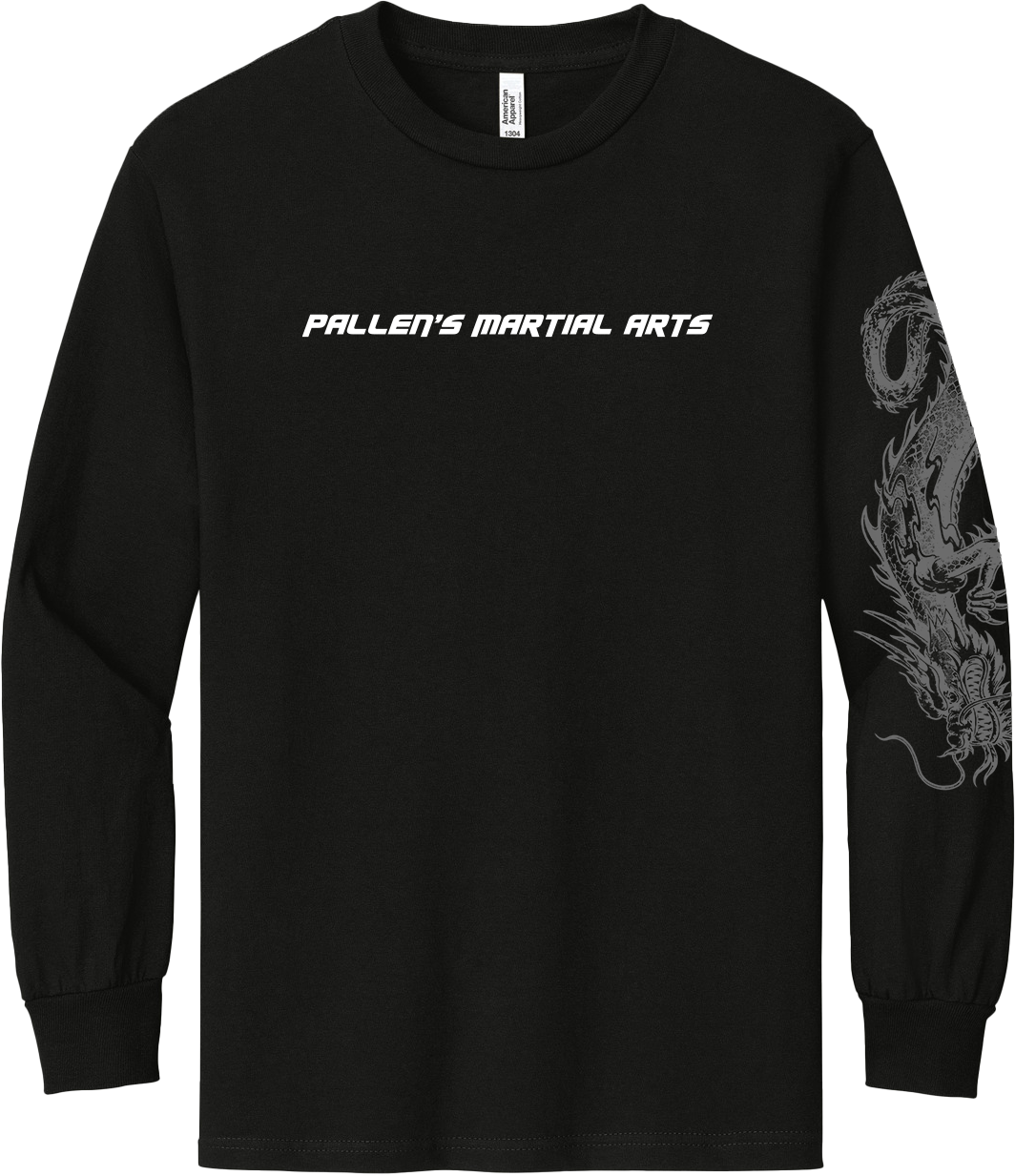 PALLEN'S DRAGON SLEEVE LONG SLEEVE - BLACK